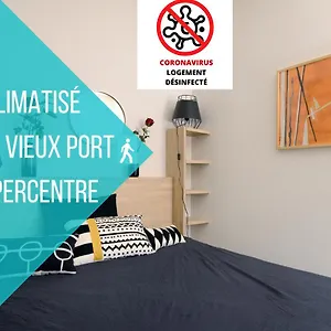 Uniqueappart T4- Hypercentre -climatisé-3 Chambres Appartement Marseille